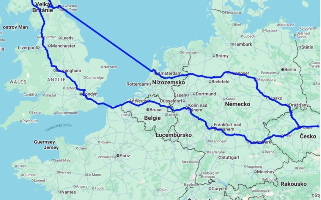 Poznávací zájezd žáků 8. a 9.ročníků do Amsterdamu, Skotska a Londýna, říjen 2025